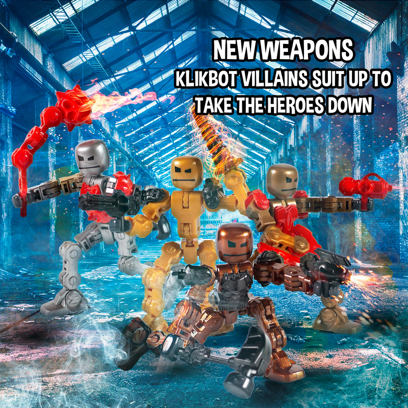 KlikBot Villains - 4 Pack