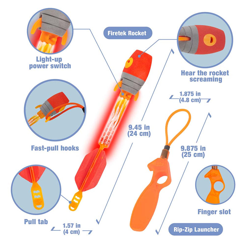 Skyripper Rockets Light Up Sky Ripperz Combo Pack