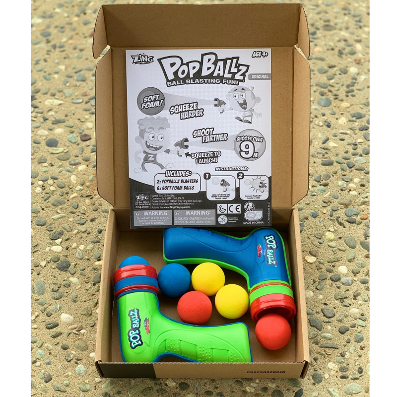 Zing Pop Ballz  2 pack