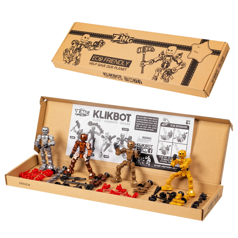 KlikBot Villains - 4 Pack