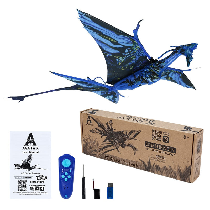 Zing Toys Avatar Remote Control Deluxe Banshee & Bow Combo