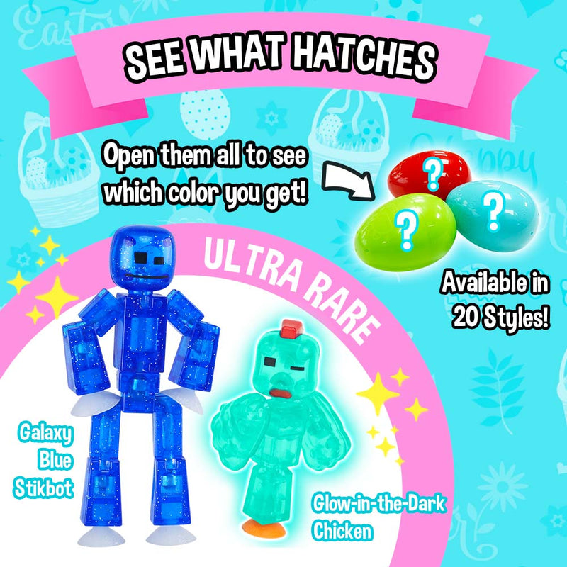 StikBot Surprise Egg - 6 Pack