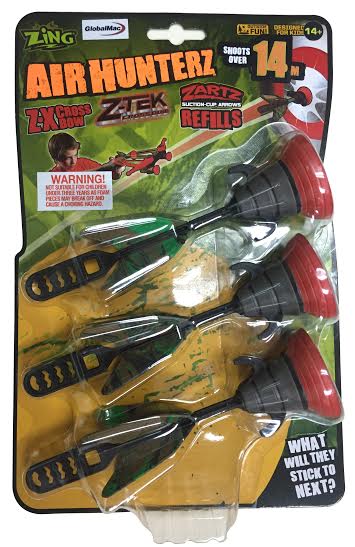 Zing Toys Mini Suction Arrow refills (3x)