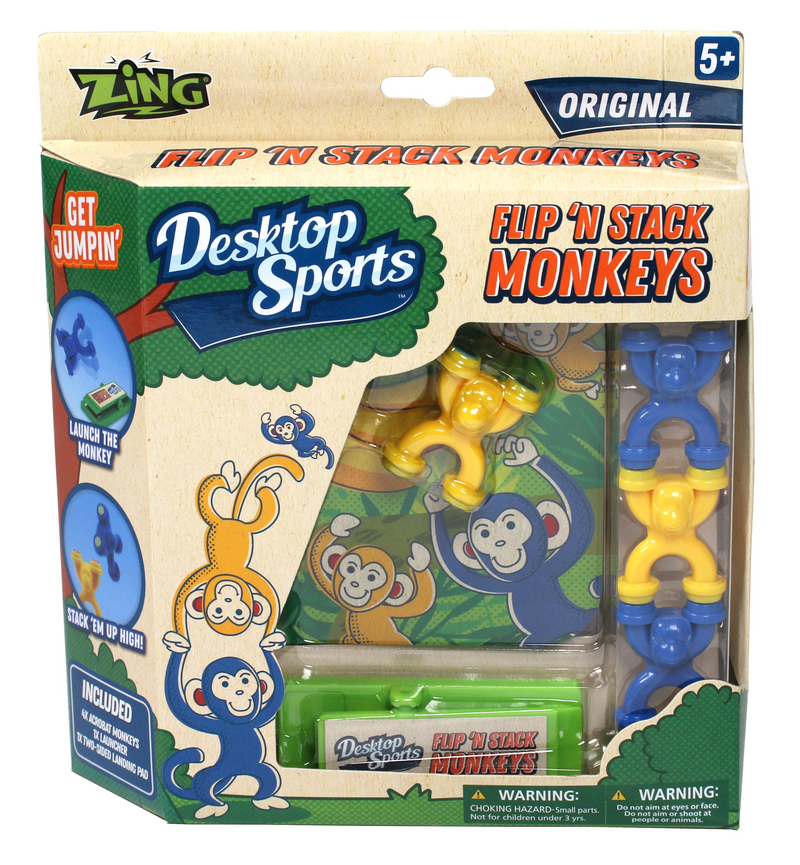 Zing Toys Flip N Stack Monkeys